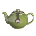 Olive Green Teapot - 2 Cup