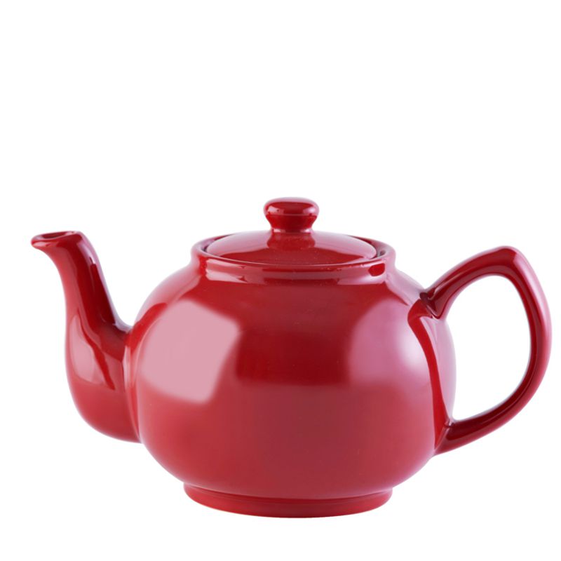 6 cup Teapot - Red