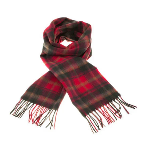 Lambswool Scarf - Dark Maple