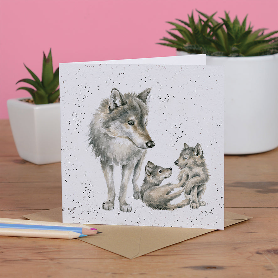 Wrendale Card 'Wolf Pack'