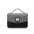 Islander envelope Satchel - Black and White