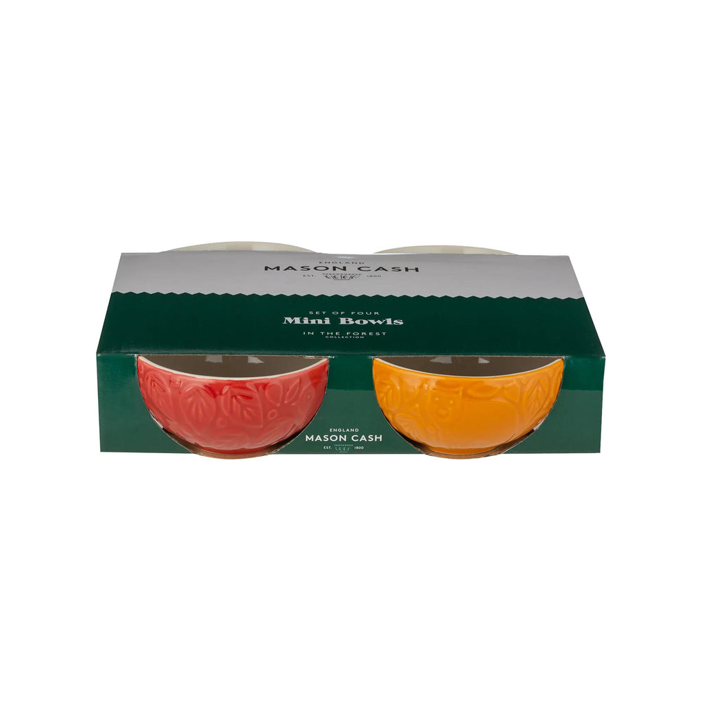 Mason Cash In The Forest Set 4 Mini Bowls