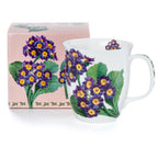 Botanical Flowers Purple Primrose Mug