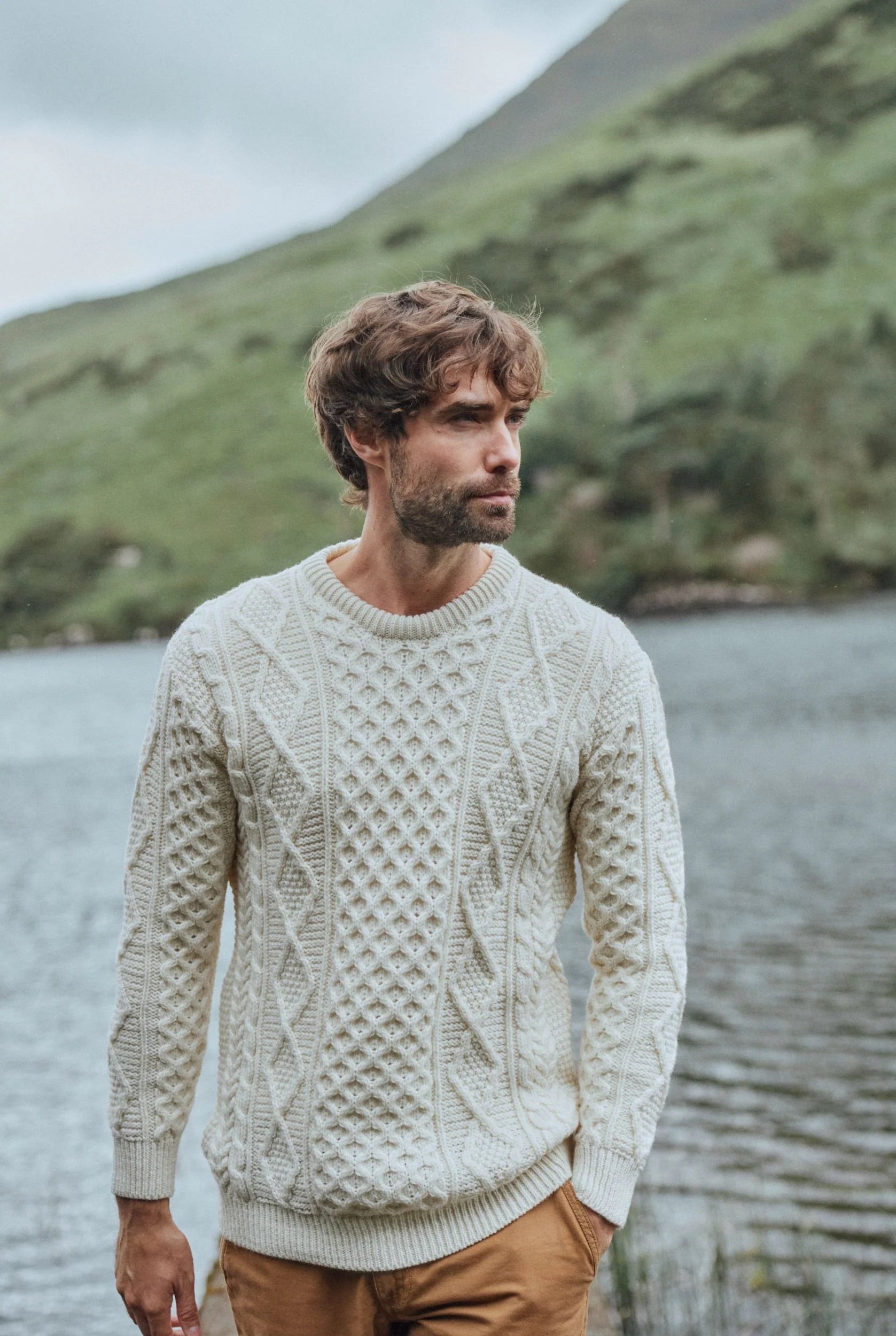 Aran Supersoft Merino Sweater