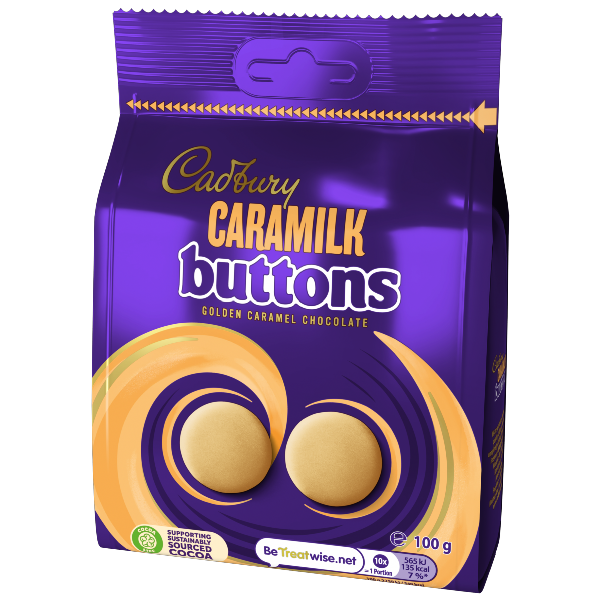 Cadbury 'Caramilk' Buttons 100g