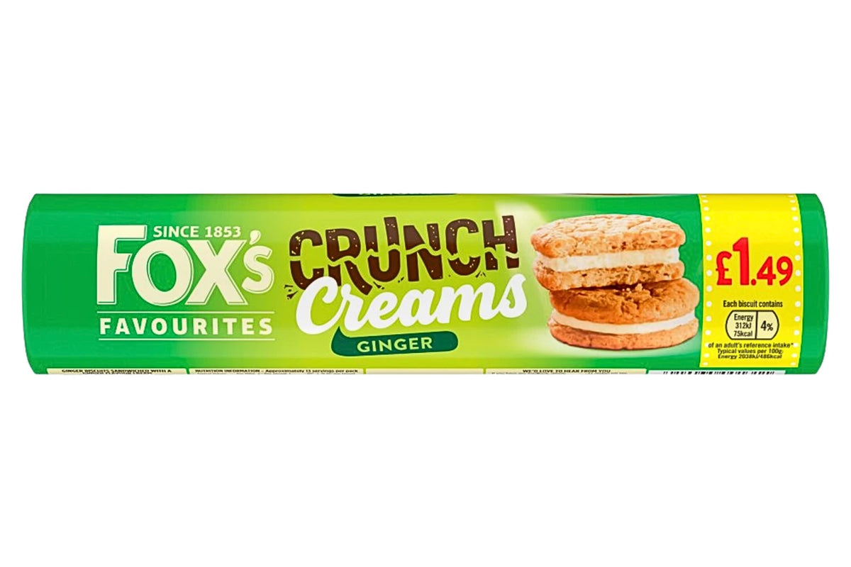 Fox's Ginger Crunch Creams