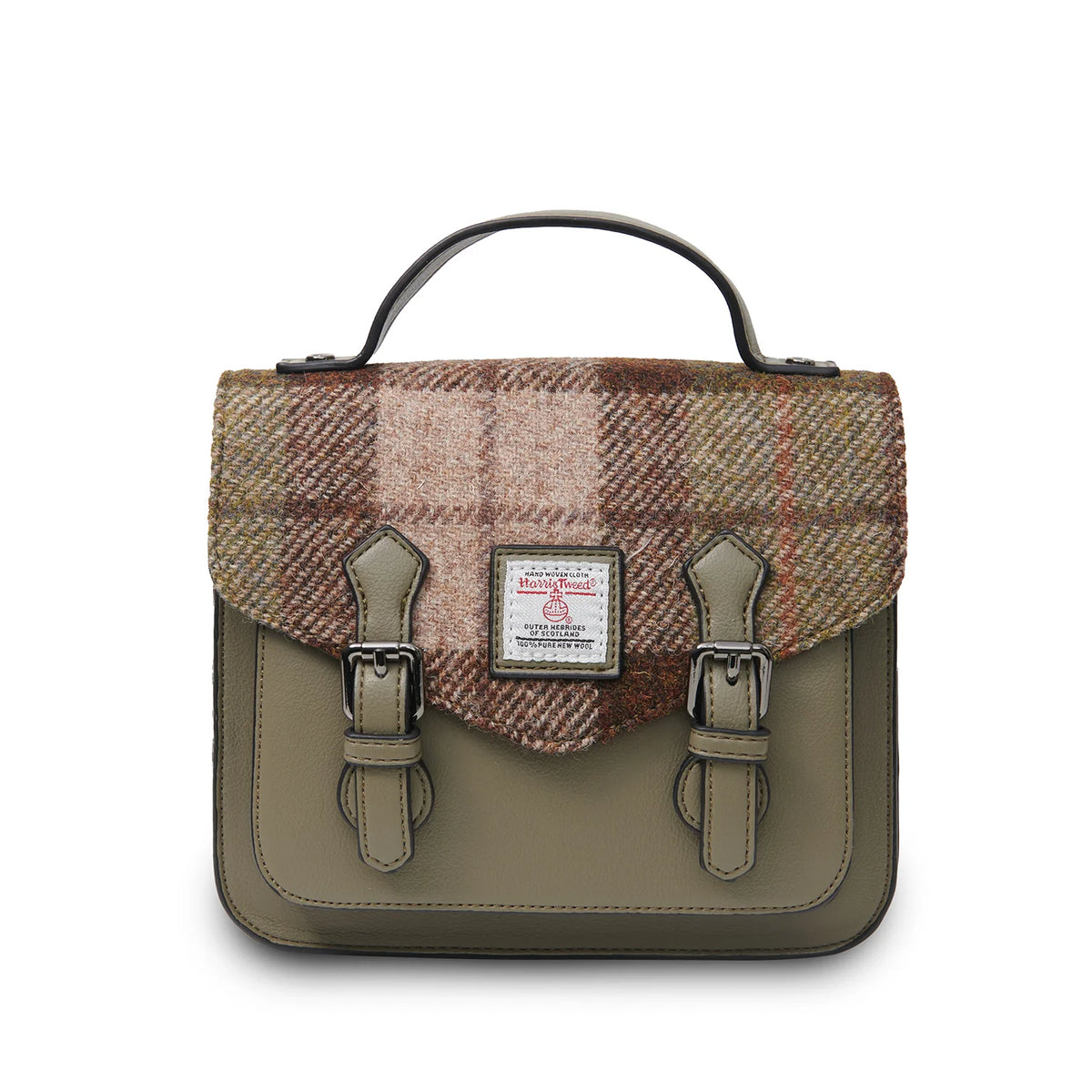 Islander Mini Calton Satchel - Chestnut Tartan