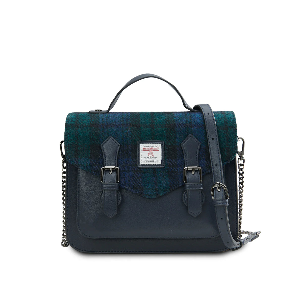 Islander Mini Calton Satchel - Blackwatch Tartan