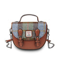 Islander Mini Cobble Satchel - Chestnut Blue Tartan