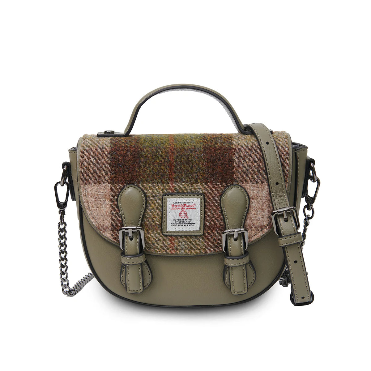 Islander Mini Cobble Satchel - Chestnut Tartan