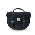 Islander Mini Cobble Satchel - Black Herringbone