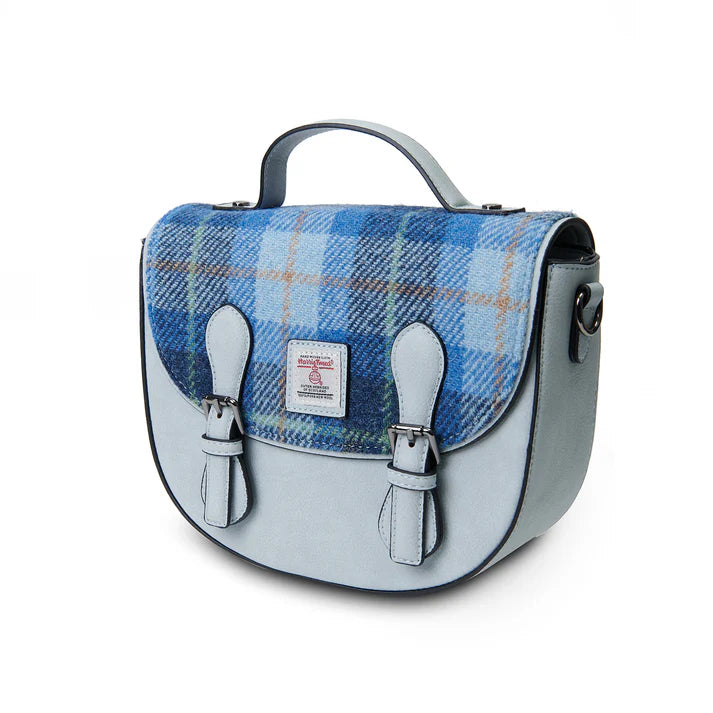 Islander Mini Cobble Satchel - Blue Tartan