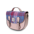 Islander Mini Cobble Satchel - Pink and Blue Tartan