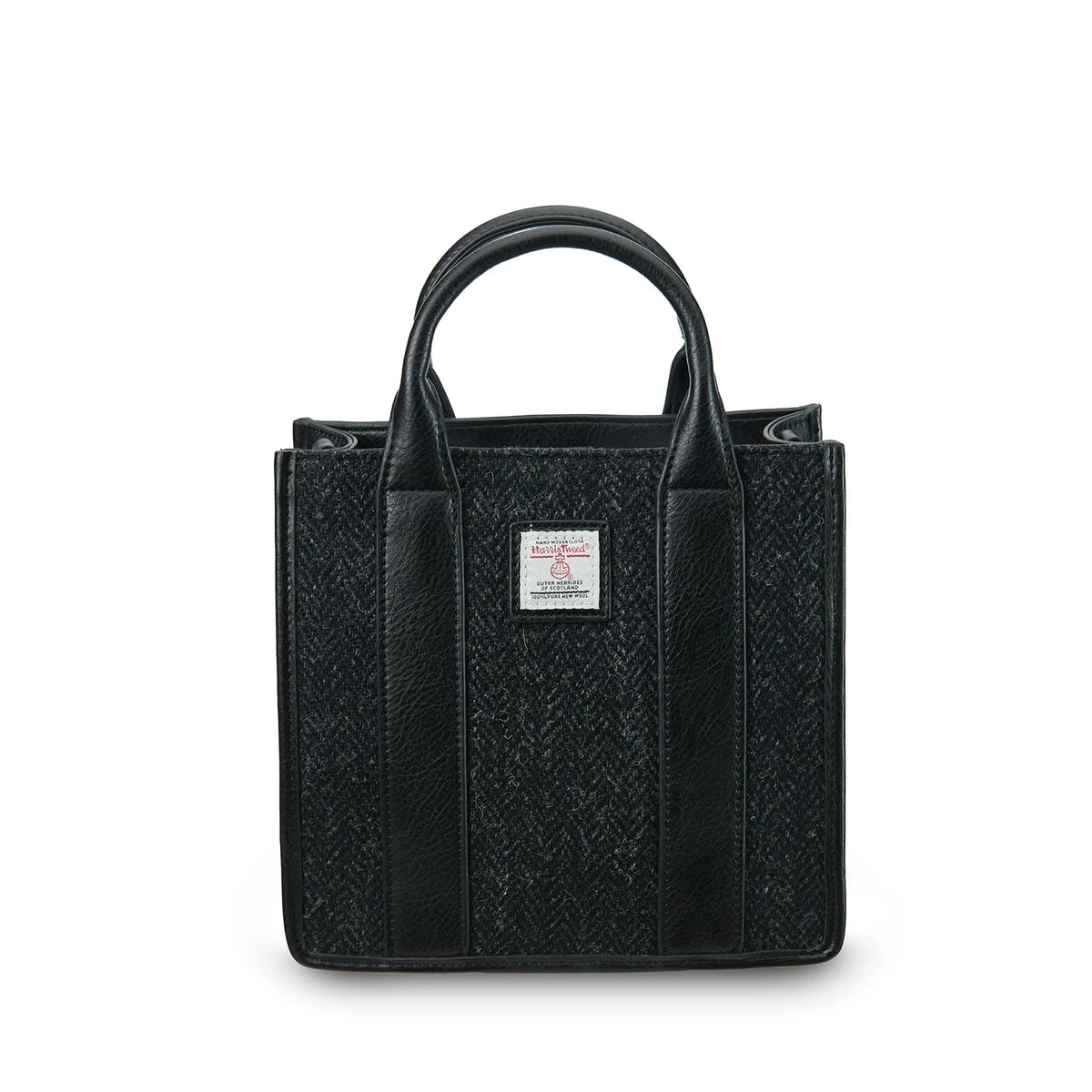 Islander Medium Tobi Tote - Black Herringbone