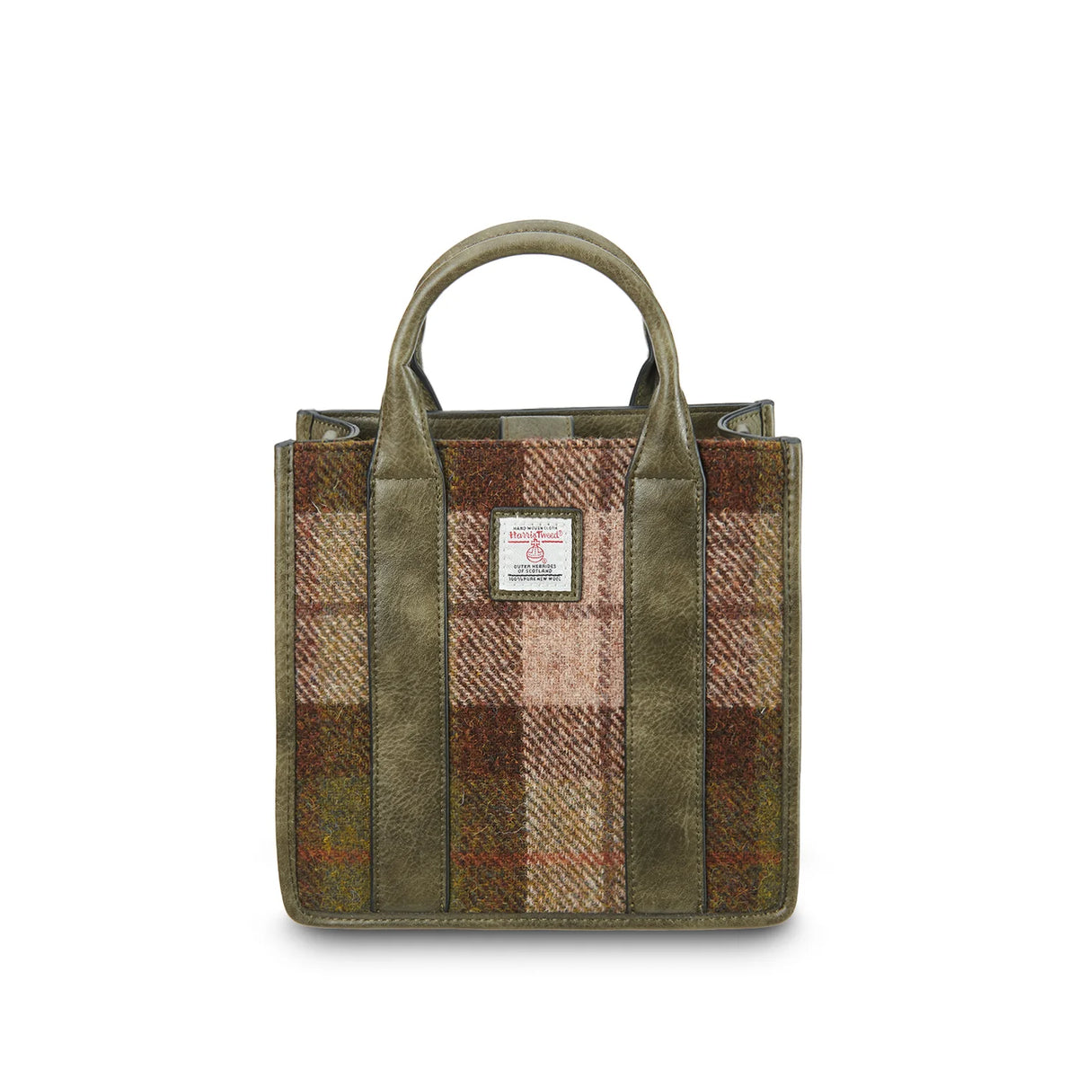 Islander Medium Tobi Tote - Chestnut tartan