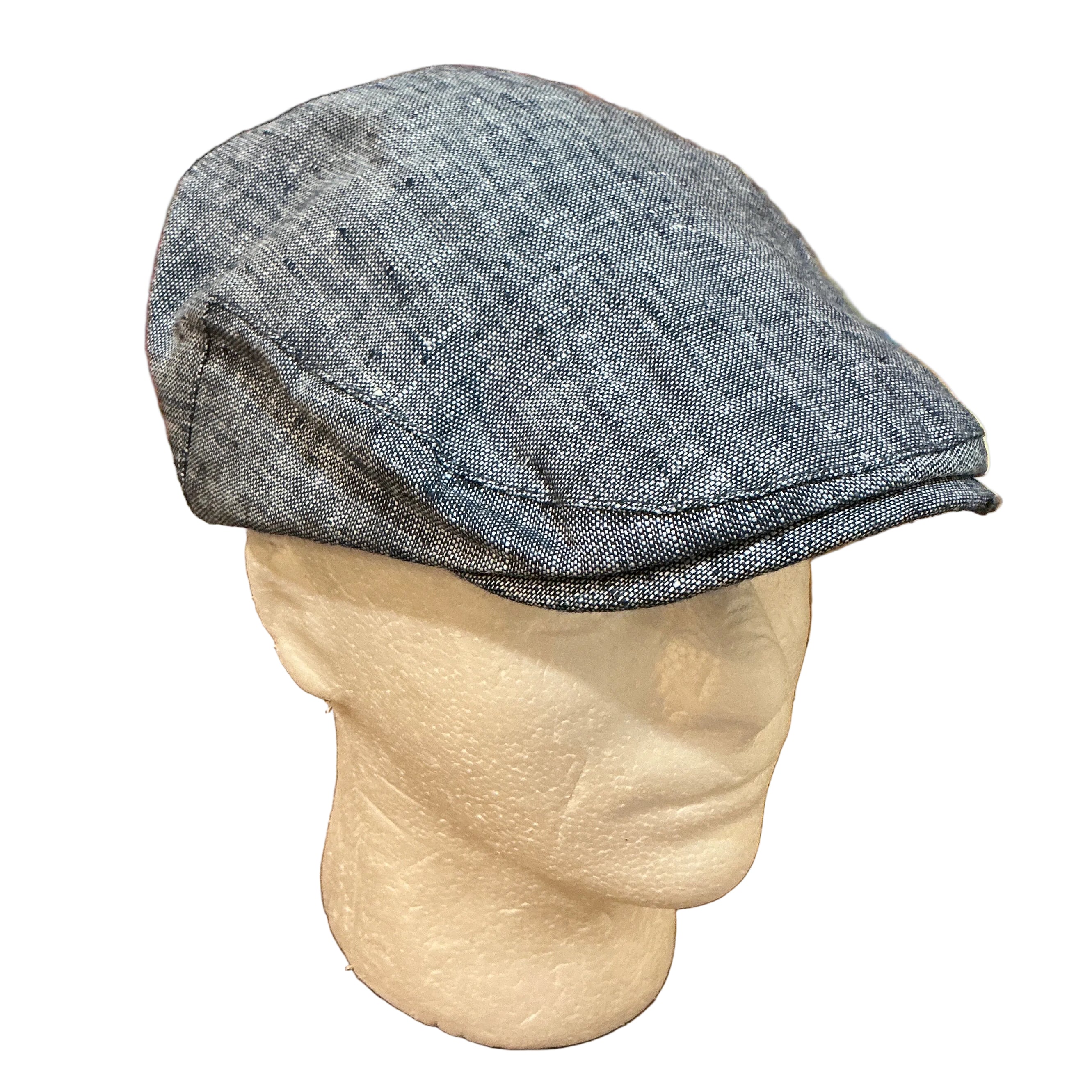 Linen cap - Chambray Blue