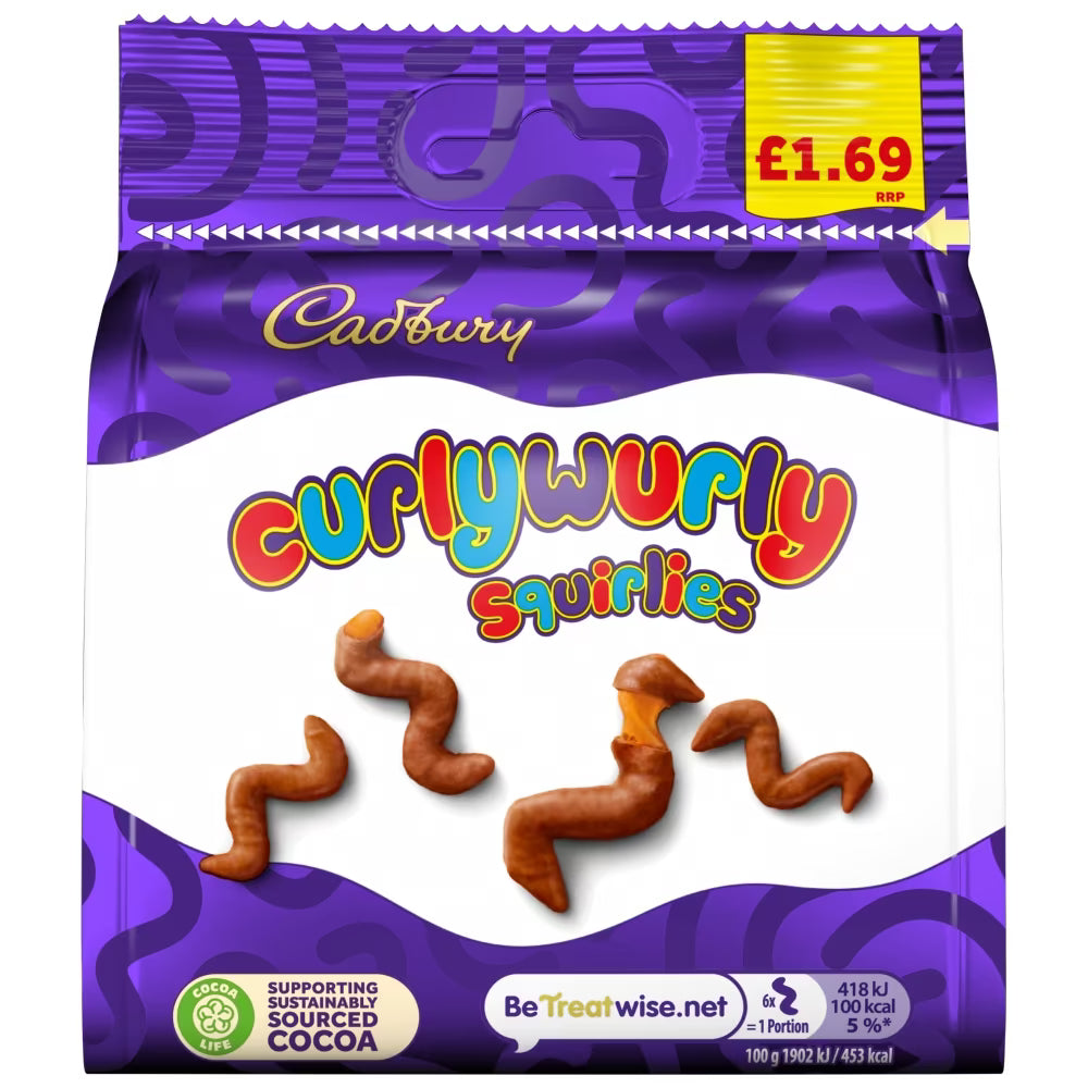 Cadbury Curly Wurly Squirles