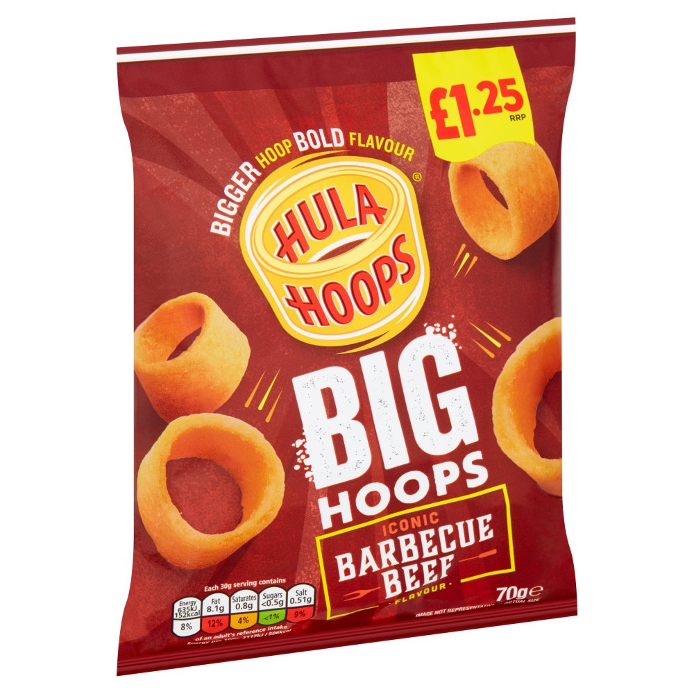 Hula Hoops 'BBQ Beef' 70g
