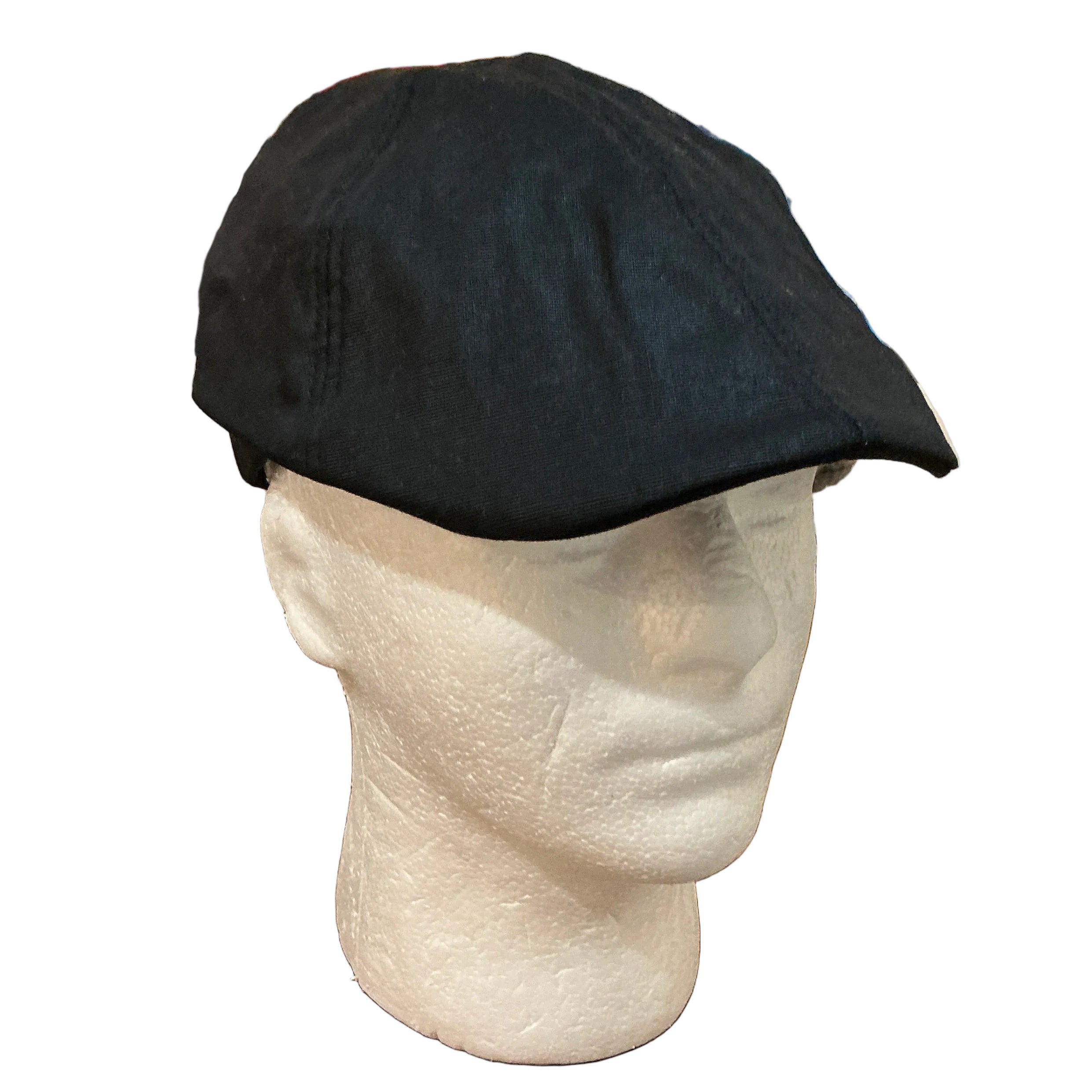 Linen panel cap - Black