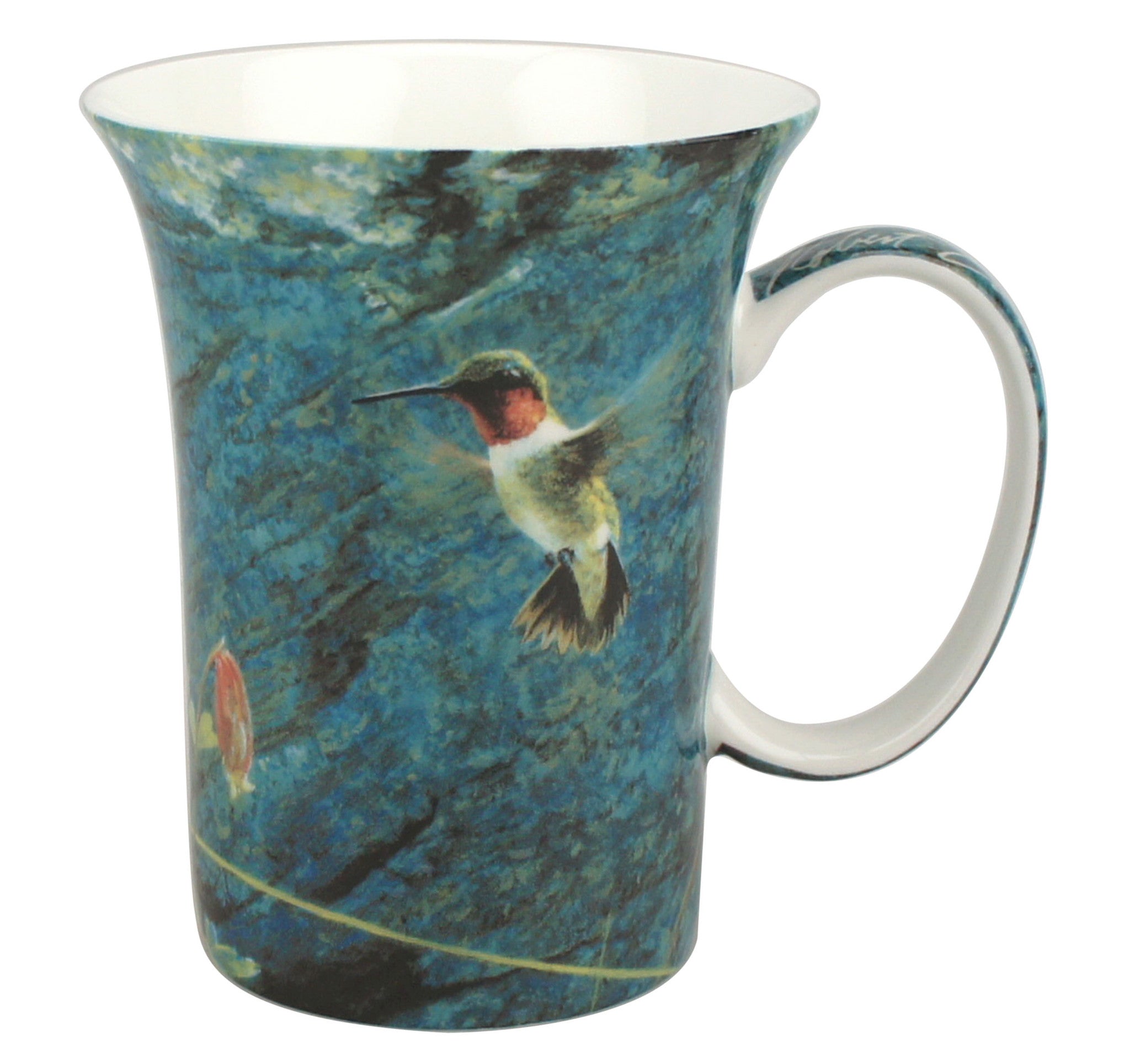 Bateman Ruby-Throat and Columbine Crest Mug