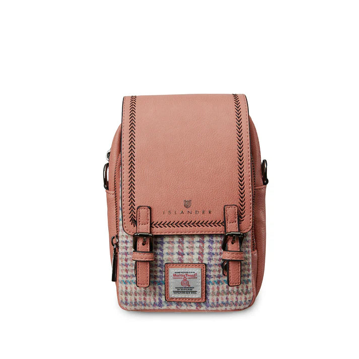Islander Baby Jura Crossbody - Pink-Purple Mini Dogtooth