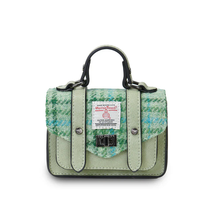 Islander Wee Satchel - Mint Tartan