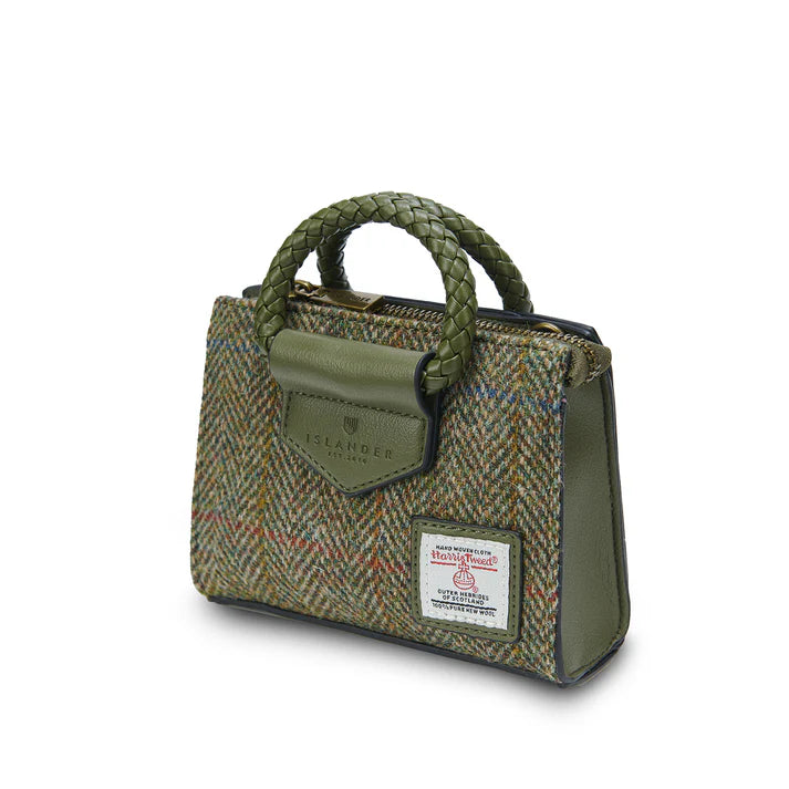 Islander Mini Arran Tote - Chestnut Herringbone