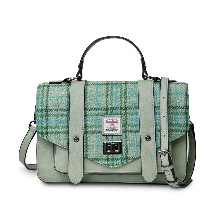 Islander Large Satchel - Mint Check
