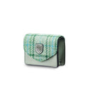 Islander Card Case - Mint Tartan
