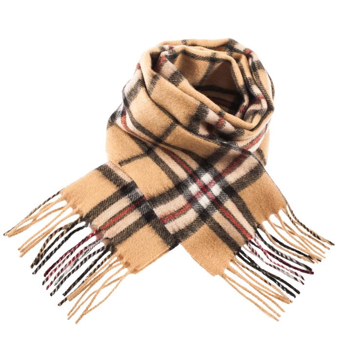 Lambswool Scarf - Thompson  Camel