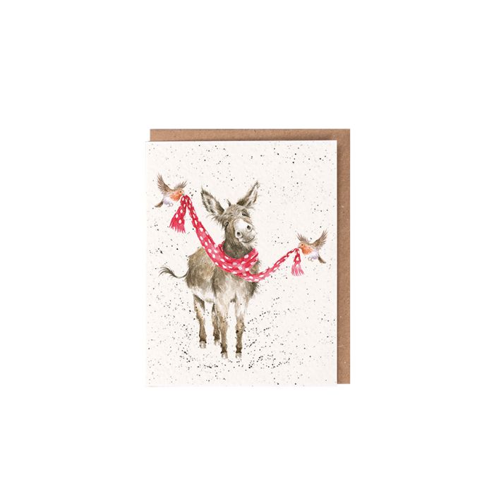 Wrendale Mini Card 'Christmas Companions'