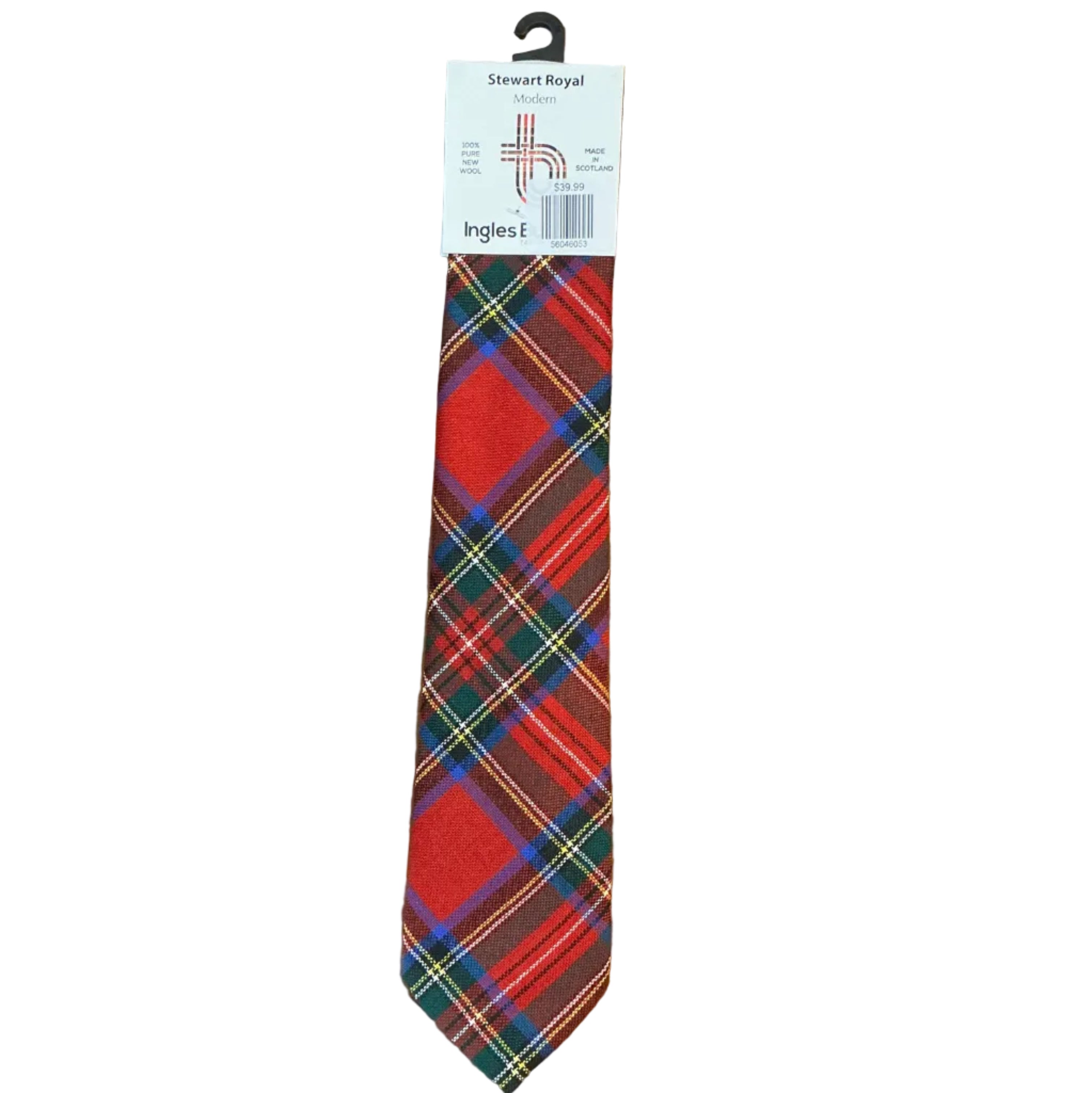 Tartan Tie - Stewart Royal