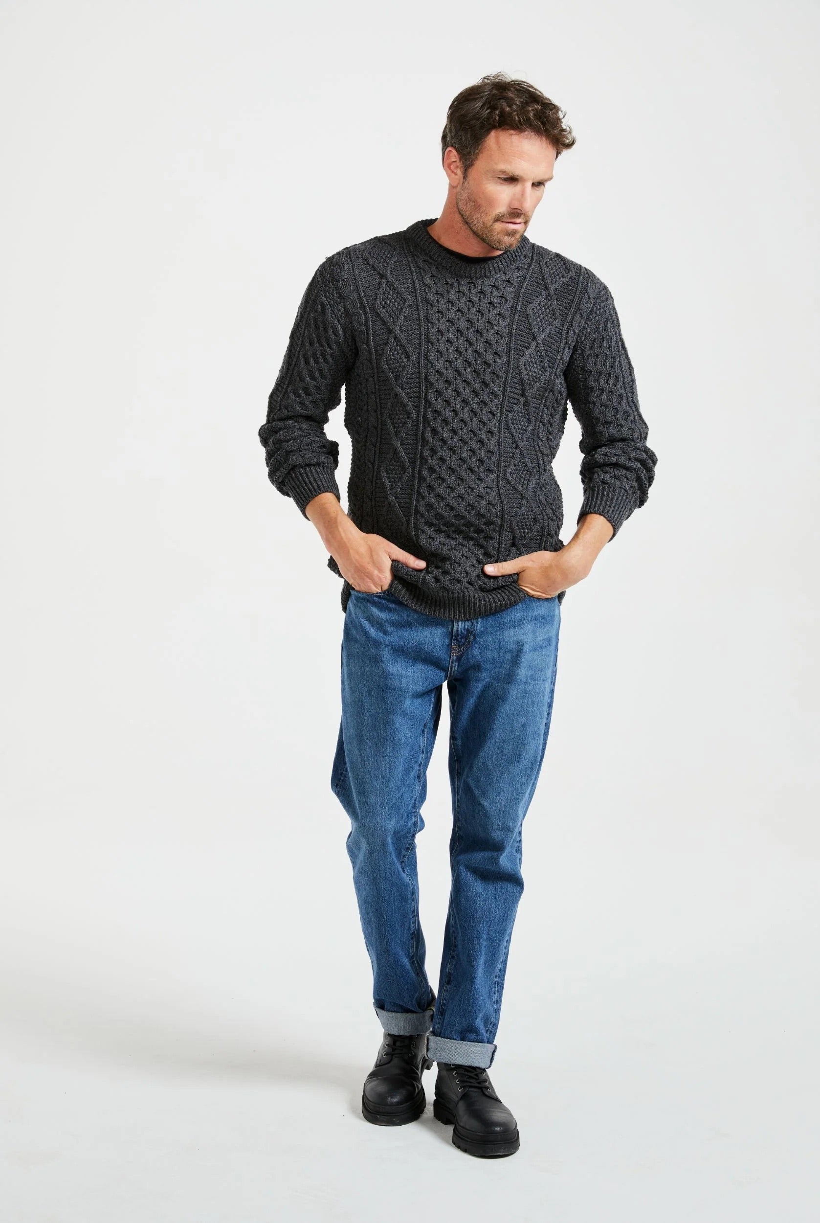 Aran Supersoft Merino Sweater
