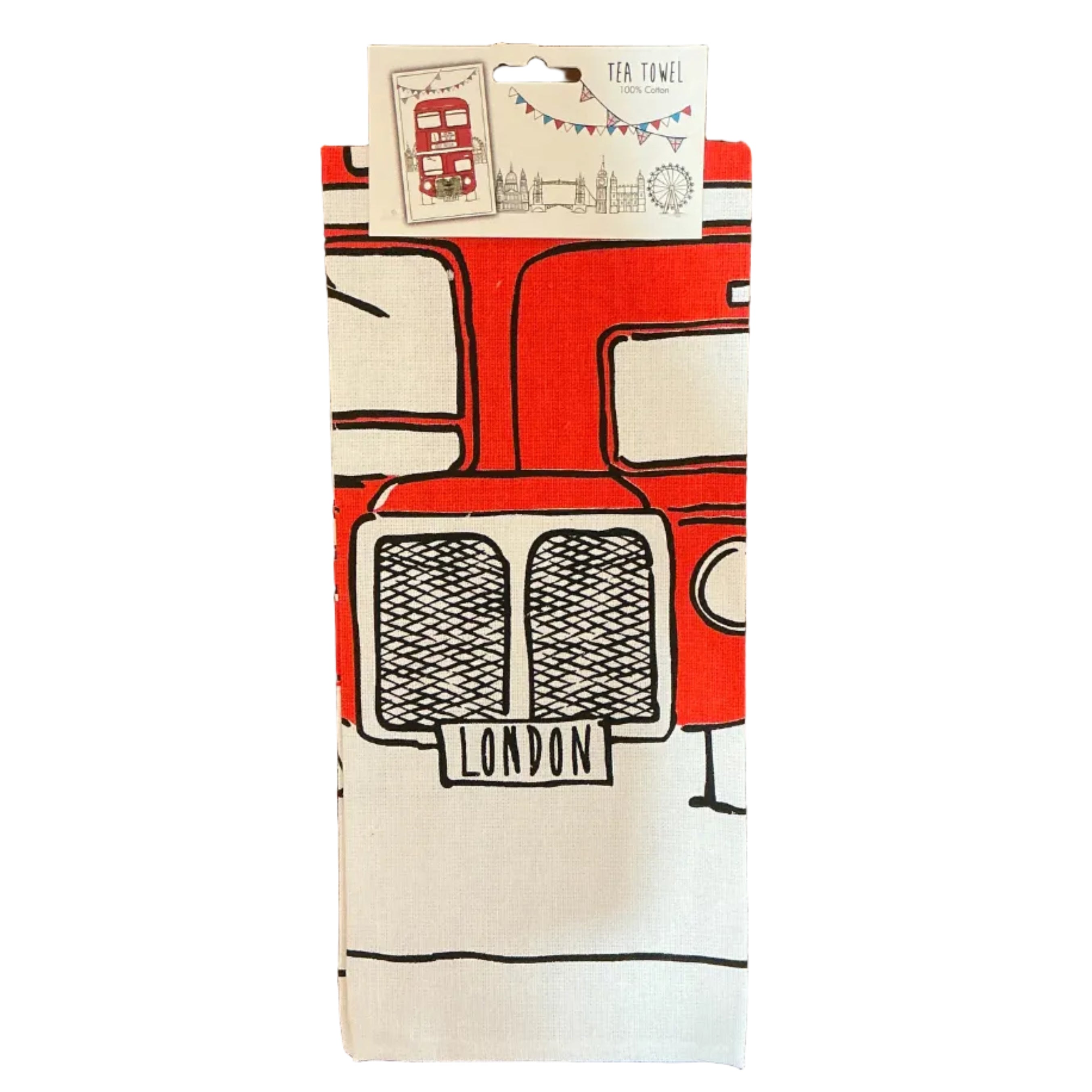 Tea Towel - London bus