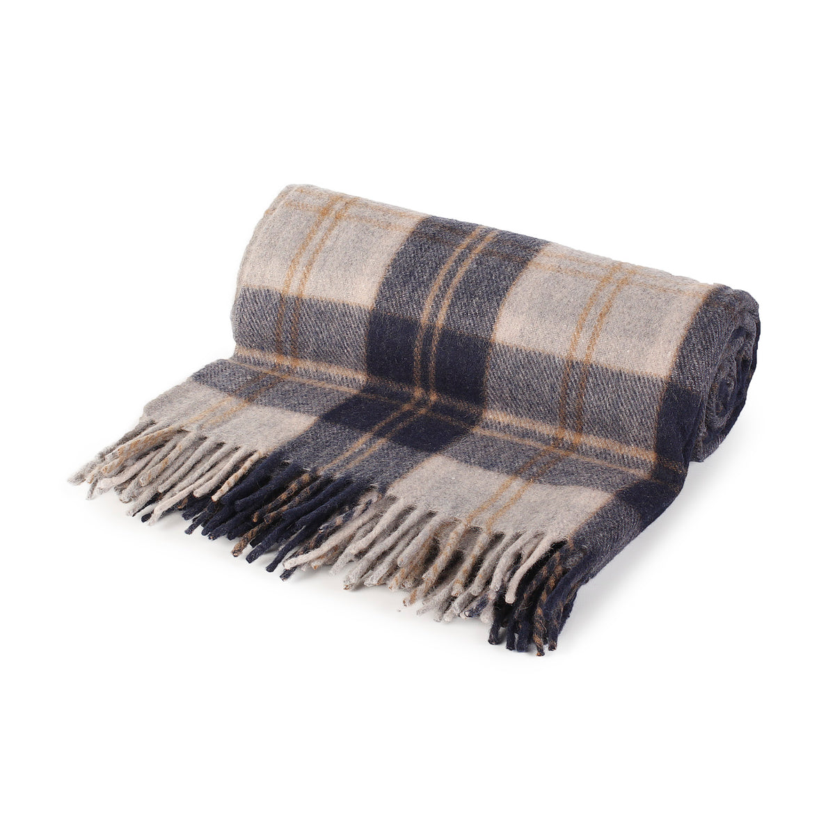Wool Blanket Bannockbane Silver