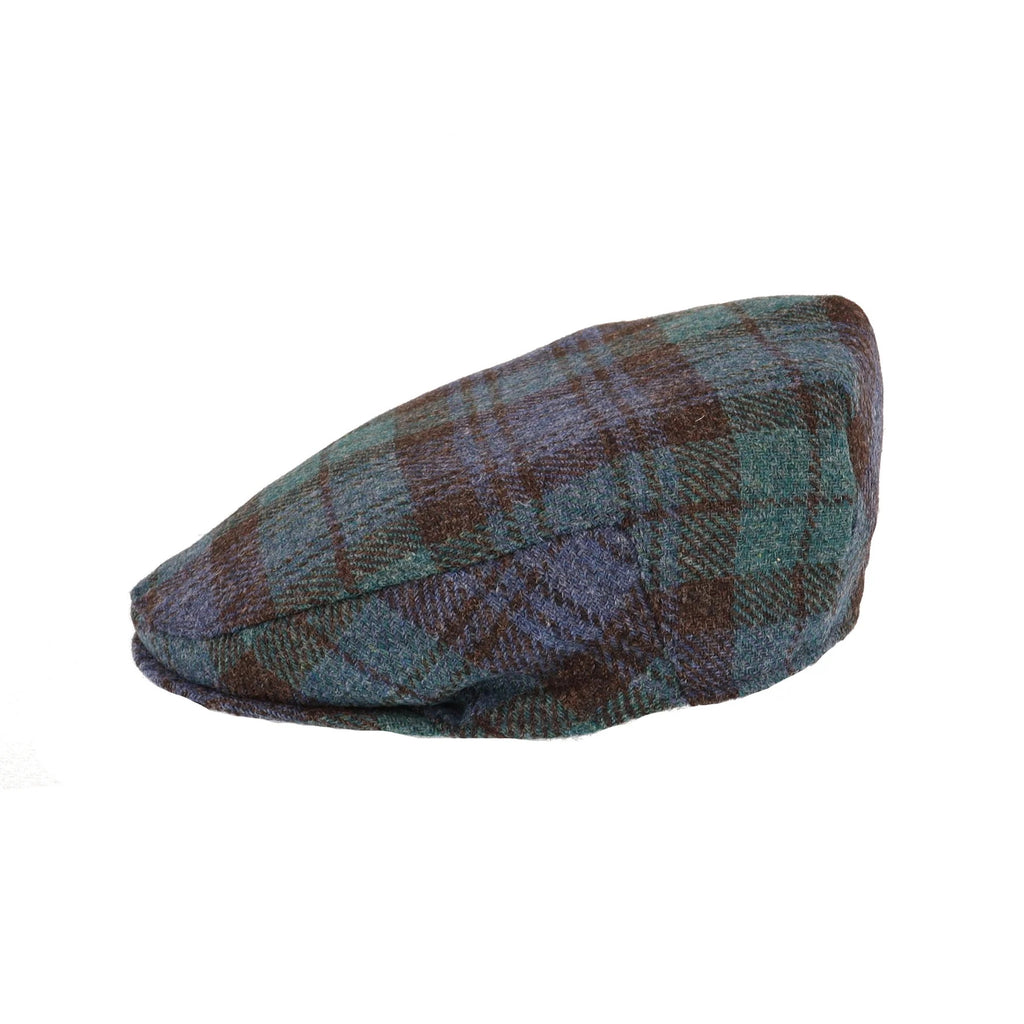 Harris Tweed Wool Country Flat Cap