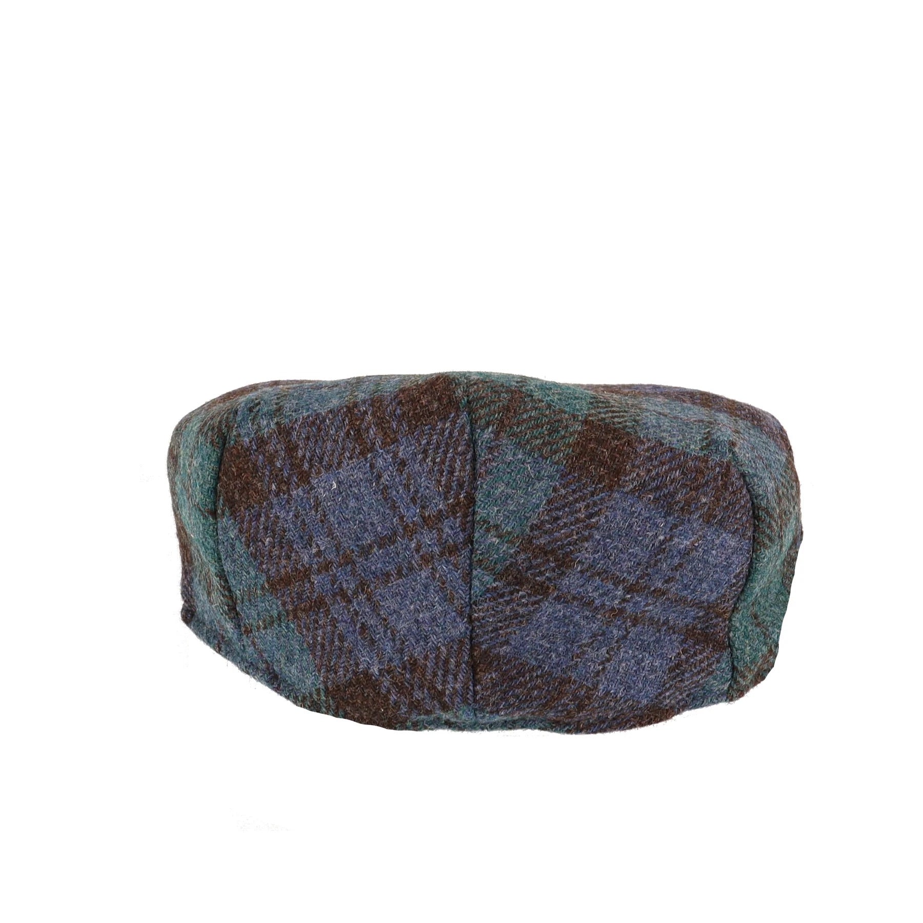 Harris Tweed Wool Country Flat Cap