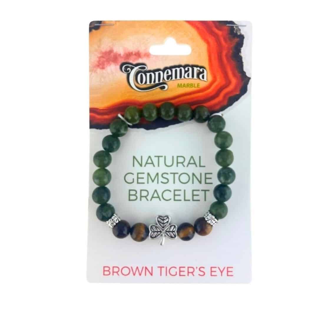CM BRACELET BROWN TIGERS EYE