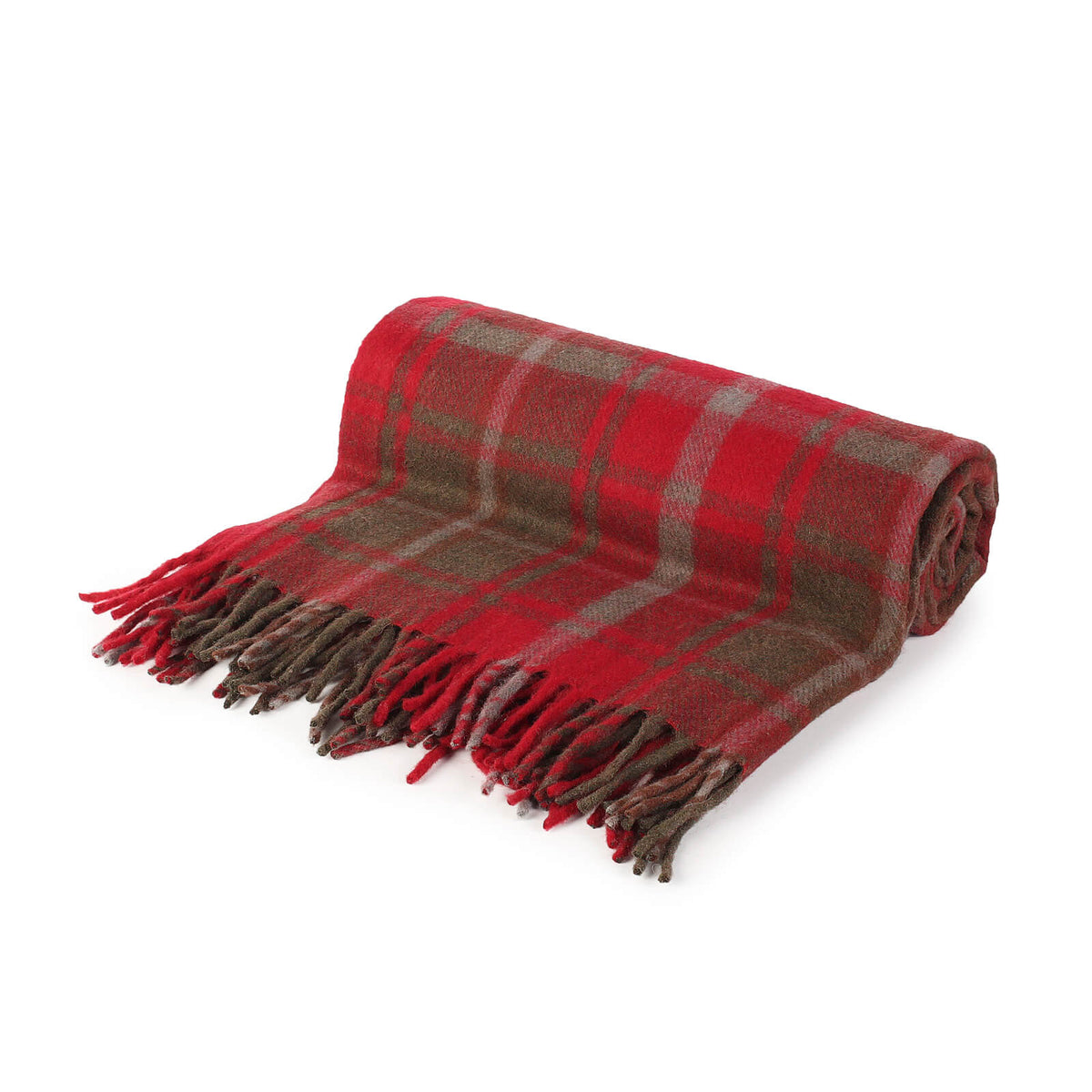 Wool Blanket Canadian Dark Maple Leaf