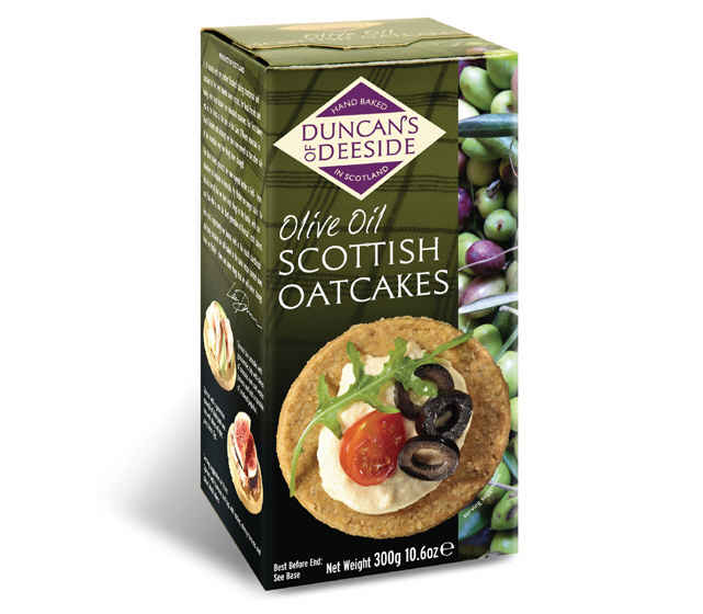 Duncans 'Olive Oil' Oatcakes