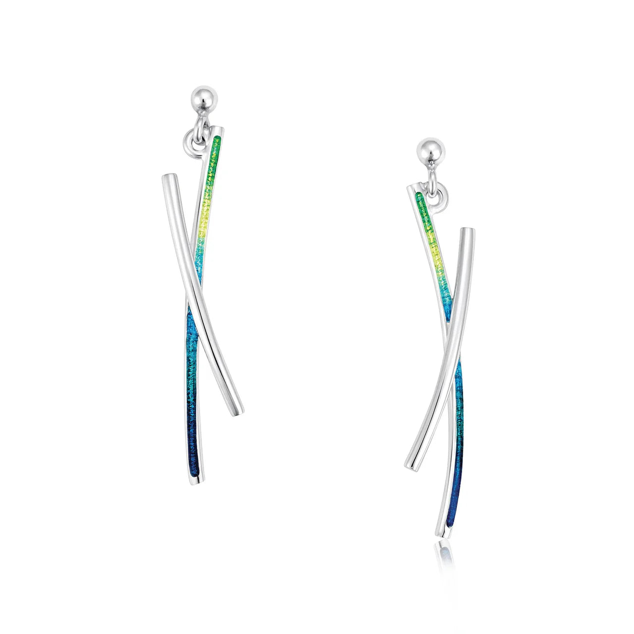 Sheila Fleet 'Wild Grass' Earrings