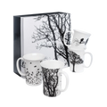 Eternal Silhouette set of 4 Mugs