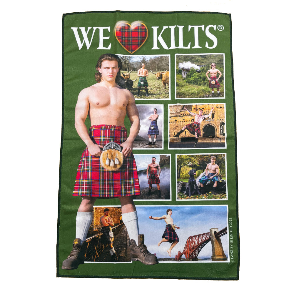 Tea Towel - We Love Kilts