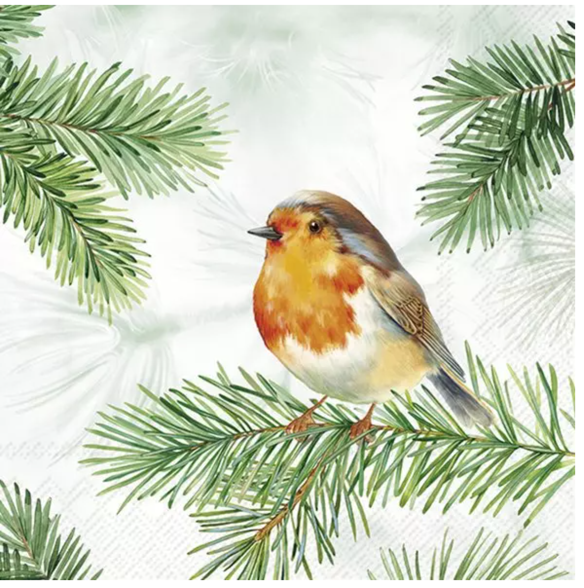 'Charming Robin' Napkins