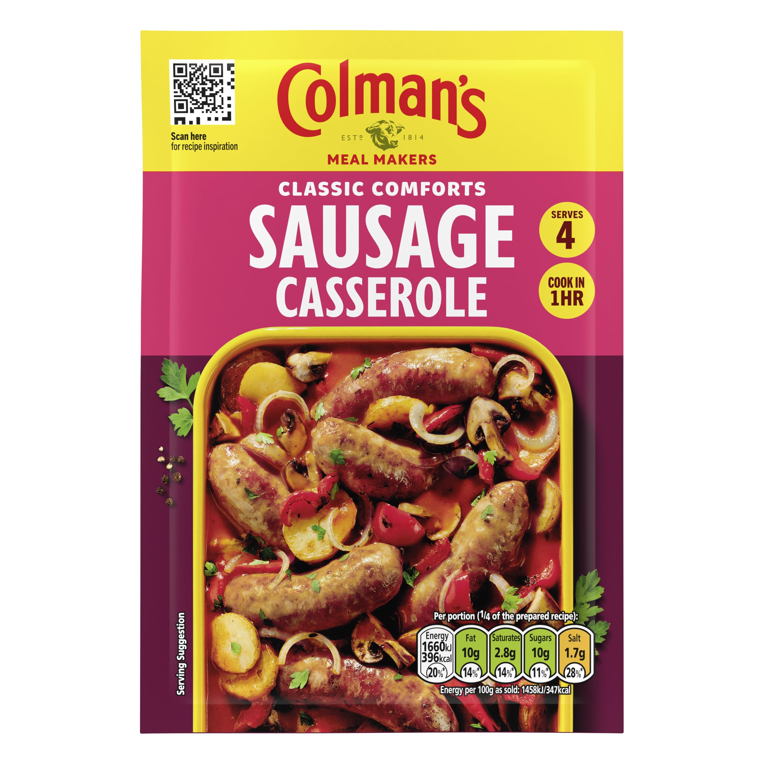 Colman’s Sausage Casserole Mix