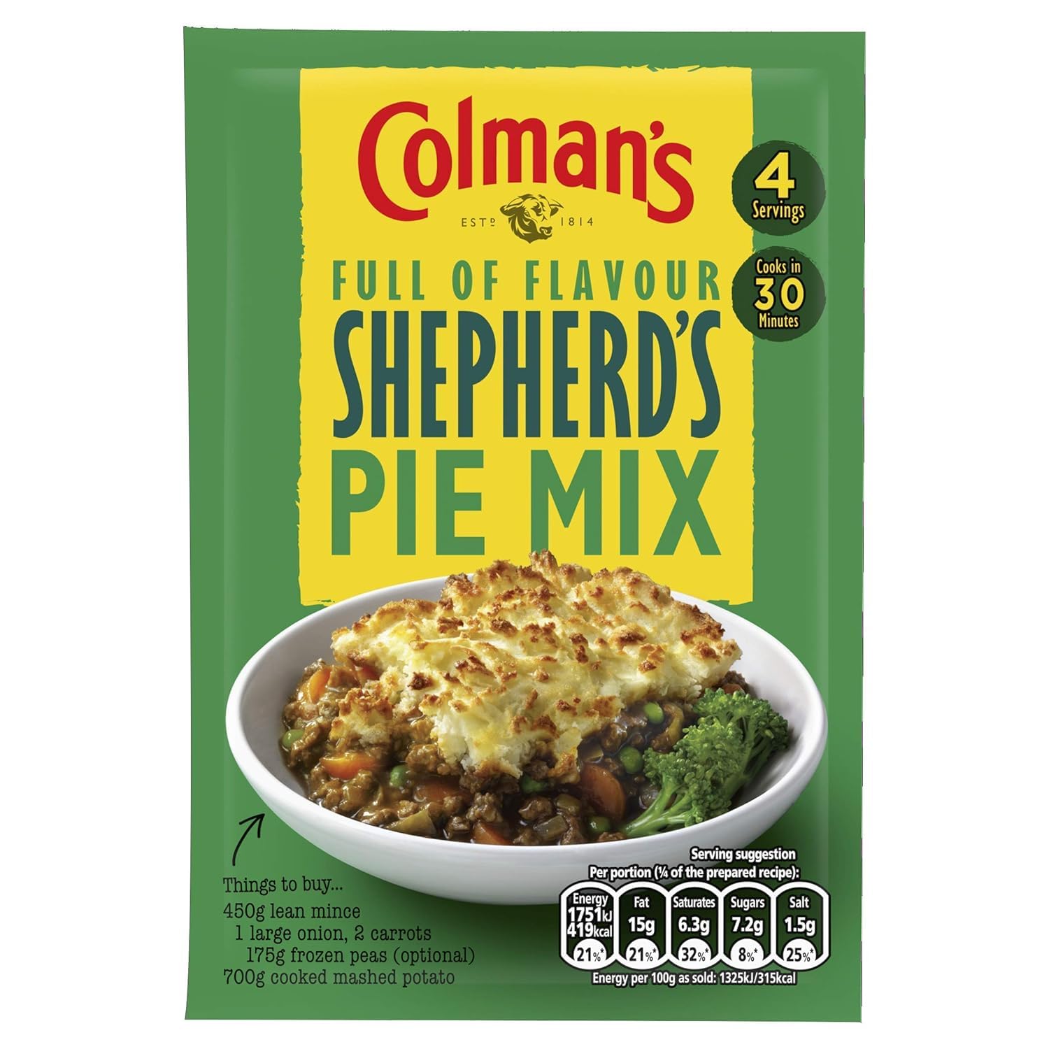 Colman’s Shepherd Pie Mix