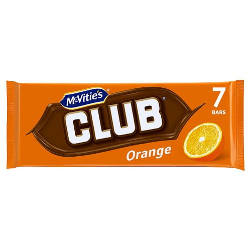 Club Orange Bars - 7 pack