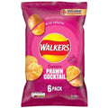 Walkers Prawn Cocktail Crisps - 6pk