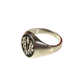 Thistle Ring Silver