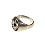Thistle Ring Silver